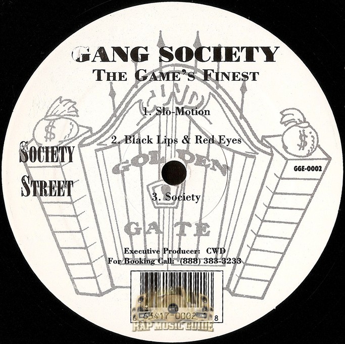 Gang Society - The Game's Finest: Record | Rap Music Guide